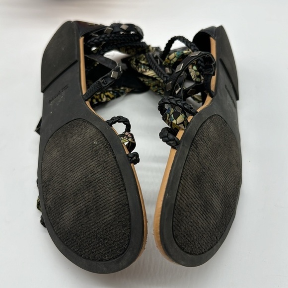 Call It Spring Black Gladiator Sandal Size 9 MCS5981C - Picture 5 of 7